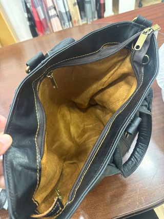 Bolso artesanal negro