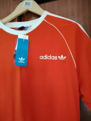 Camiseta Adidas Originals Talla L Roja