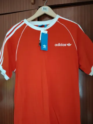 Camiseta Adidas Originals Talla L Roja