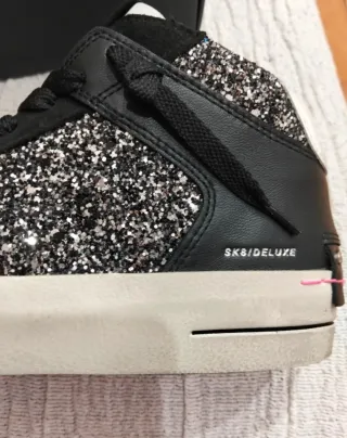 Zapatillas Crime London Glitter Rosa