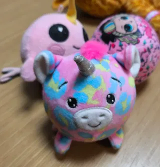 Lote 3 peluches squishy