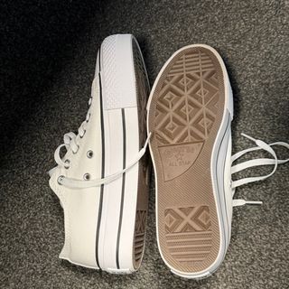 Converse All Star Plataforma Blancas