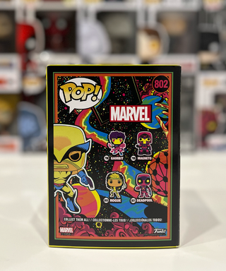 Funko Pop Marvel 802 Wolverine Black Light