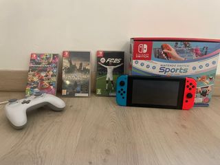 Nintendo Switch Sports + 3 juegos