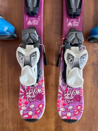 Pack Esquí Infantil bebé K2 76cm + Botas 29/32