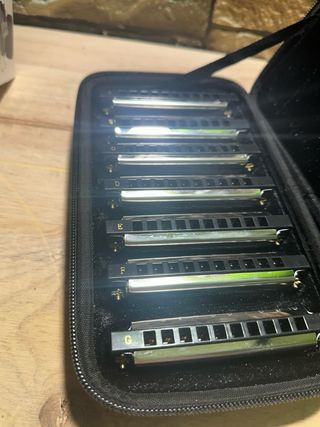 Hohner Blues Band 1501/7 - Pack 7 Armónicas