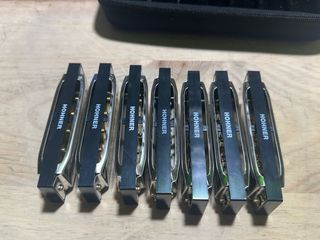 Hohner Blues Band 1501/7 - Pack 7 Armónicas