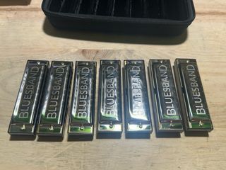 Hohner Blues Band 1501/7 - Pack 7 Armónicas
