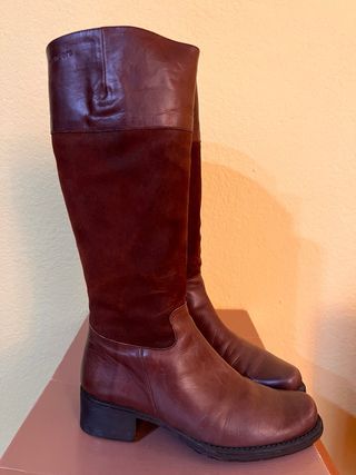 Botas altas Wonders mujer marrones talla 37