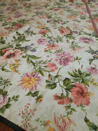 Mantel Mesa Camilla Flores 240cm