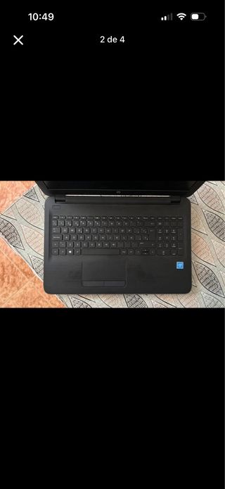 Ordenador portátil HP Negro