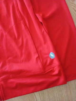 Track jacket chaqueta chándal técnica roja