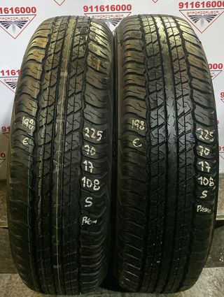 225 70 17 S DUNLOP RUEDA AL 90% VIDA UTIL