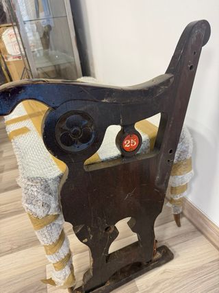 Sillas antiguas Palau de la Música