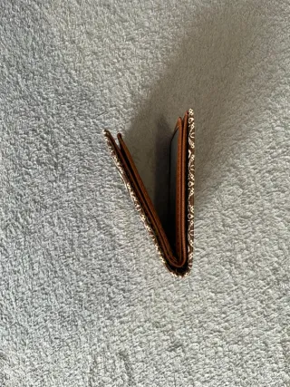 Cartera Louis Vuitton Monogram Marrón y Beige