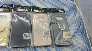 Cover S8 Plus ANKO Macaron Glitter Tigre