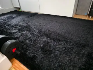 Tappeti neri di varie dimensioni