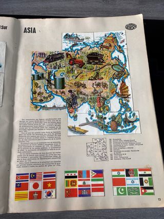 Álbum Completo Nuestro Mundo Bimbo