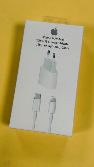 Cargador Apple 20W iPhone USB-C a Lightning