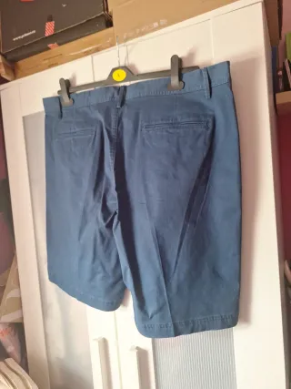 Pantalón de caballero talla 52 azul Corte inglés