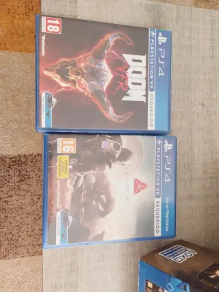 PlayStation VR Aim Controller + Farpoint+ Doom VFR