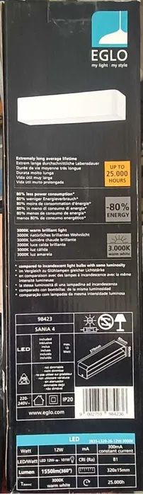 Candeeiro EGLO Sania 4