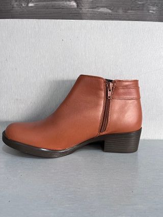 Botines Mujer Piel Marrón Talla 39 Nuevos