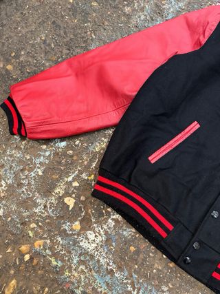 Chaqueta Bomber Vintage Suzuki Lucky Strike