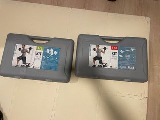 Kit Barra y Mancuernas 30kg