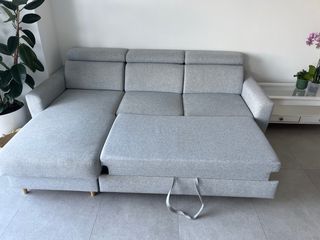 Divano letto Chaise Longue Grigio modello Gusto