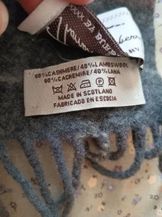 ☑️Bufanda Thomas Burberry Mujer☑️