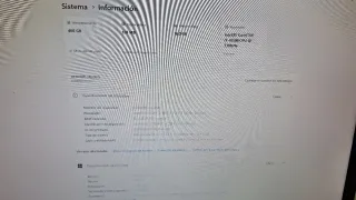 PC Fujitsu Negro/Rojo