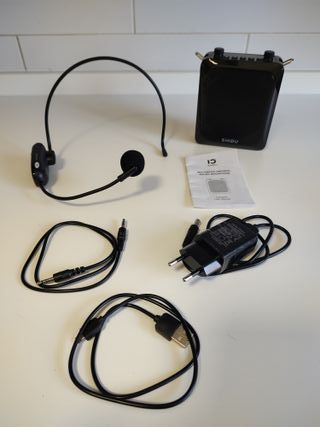 Amplificador Voz Bluetooth SHIDU 10W Negro