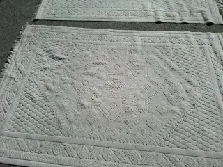 Alfombras idénticas beige claro 300 x 190 cm