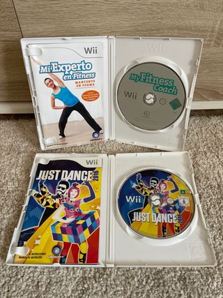 Pack Wii Just Dance 2016 y Mi Experto en Fitness