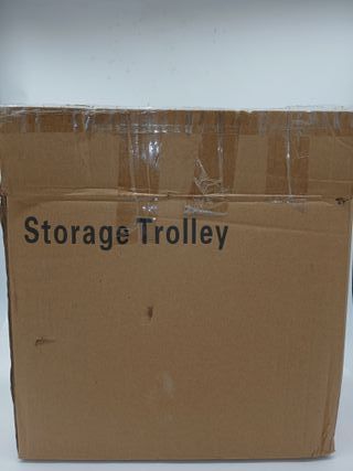 Scaffale mobile a 5 livelli con ruote DOEWORKS, carrello portaoggetti per soggiorno