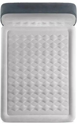 Letto matrimoniale gonfiabile con testiera