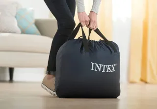 Letto matrimoniale gonfiabile con testiera