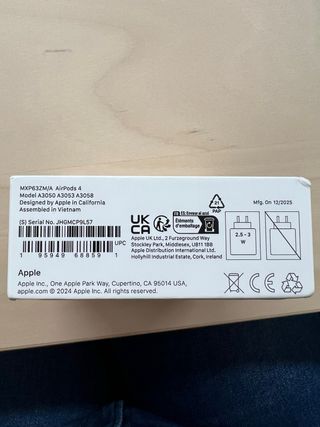 Apple AirPods 4ª Gen (2024) Blancos PRECINTADOS