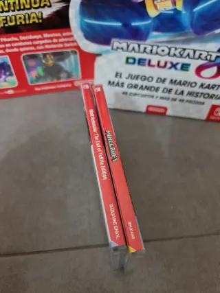 2 videojuegos para Nintendo Switch + 2 flyers