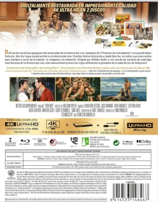 Ben-Hur 4K Ultra HD Blu-ray Steelbook