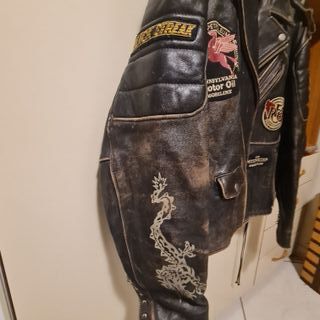 Giubbotto Pelle Replay Vintage Anni '90