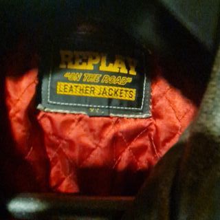 Giubbotto Pelle Replay Vintage Anni '90