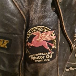 Giubbotto Pelle Replay Vintage Anni '90