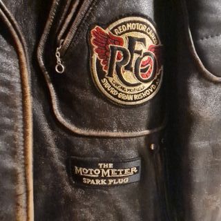 Giubbotto Pelle Replay Vintage Anni '90