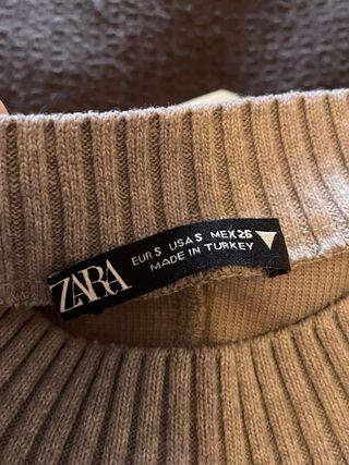 Conjunto punto Zara gris