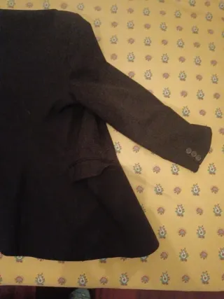 Chaqueta Zara Basic Mujer Negra