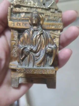 Aldaba bronce Merry Andrew. Casa de la moneda