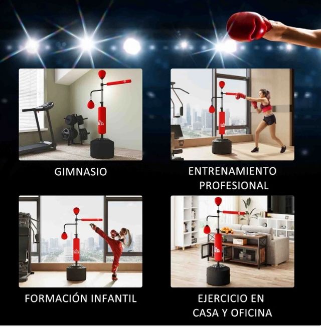 Saco Boxeo Pie Ajustable