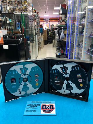 The X Files PS1 (PlayStation 1) - Falta 1 Disco